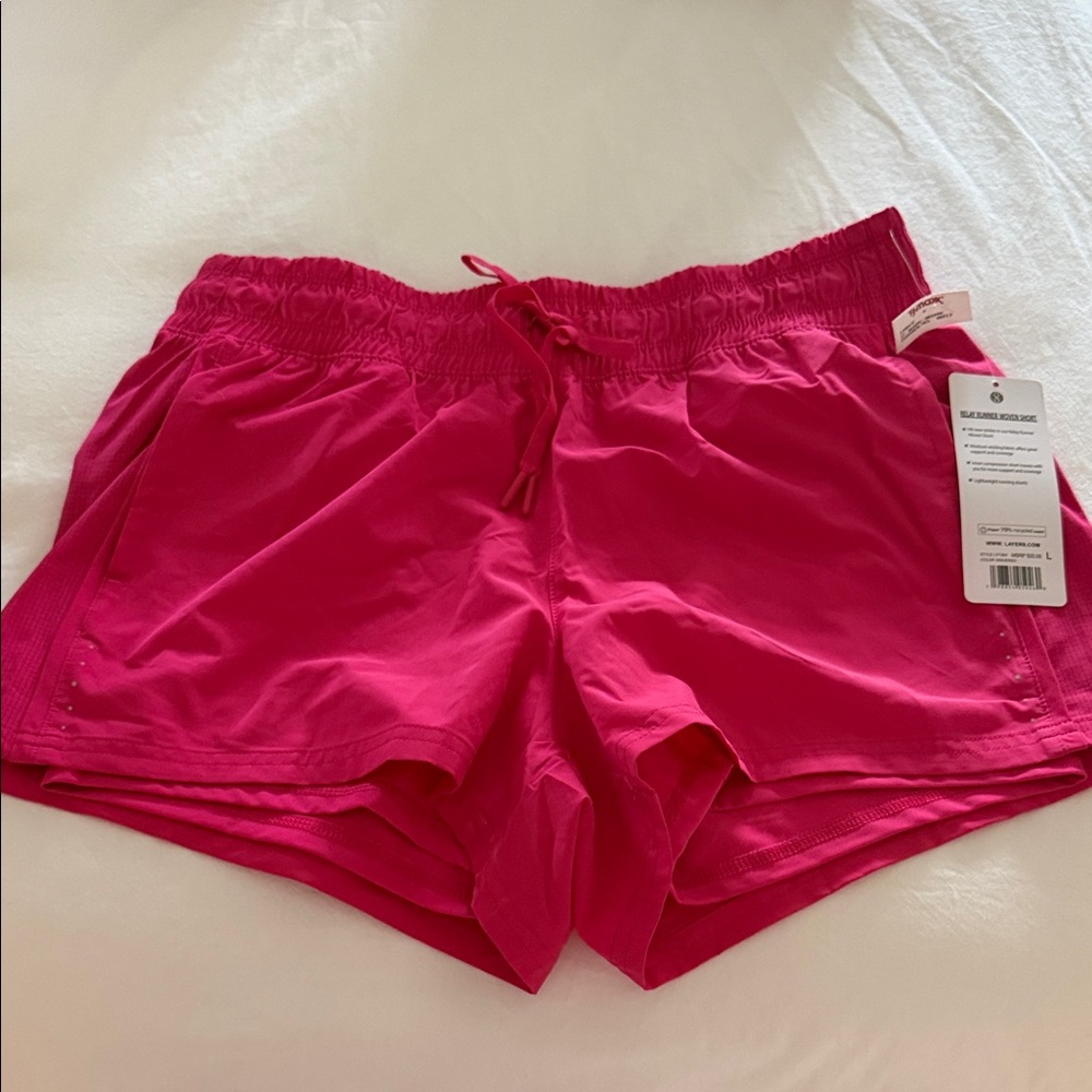 Women's Pink Athletic Shorts